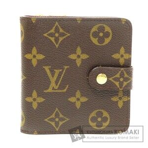Louis Vuitton Compact Zip Bifold Wallet Canvas